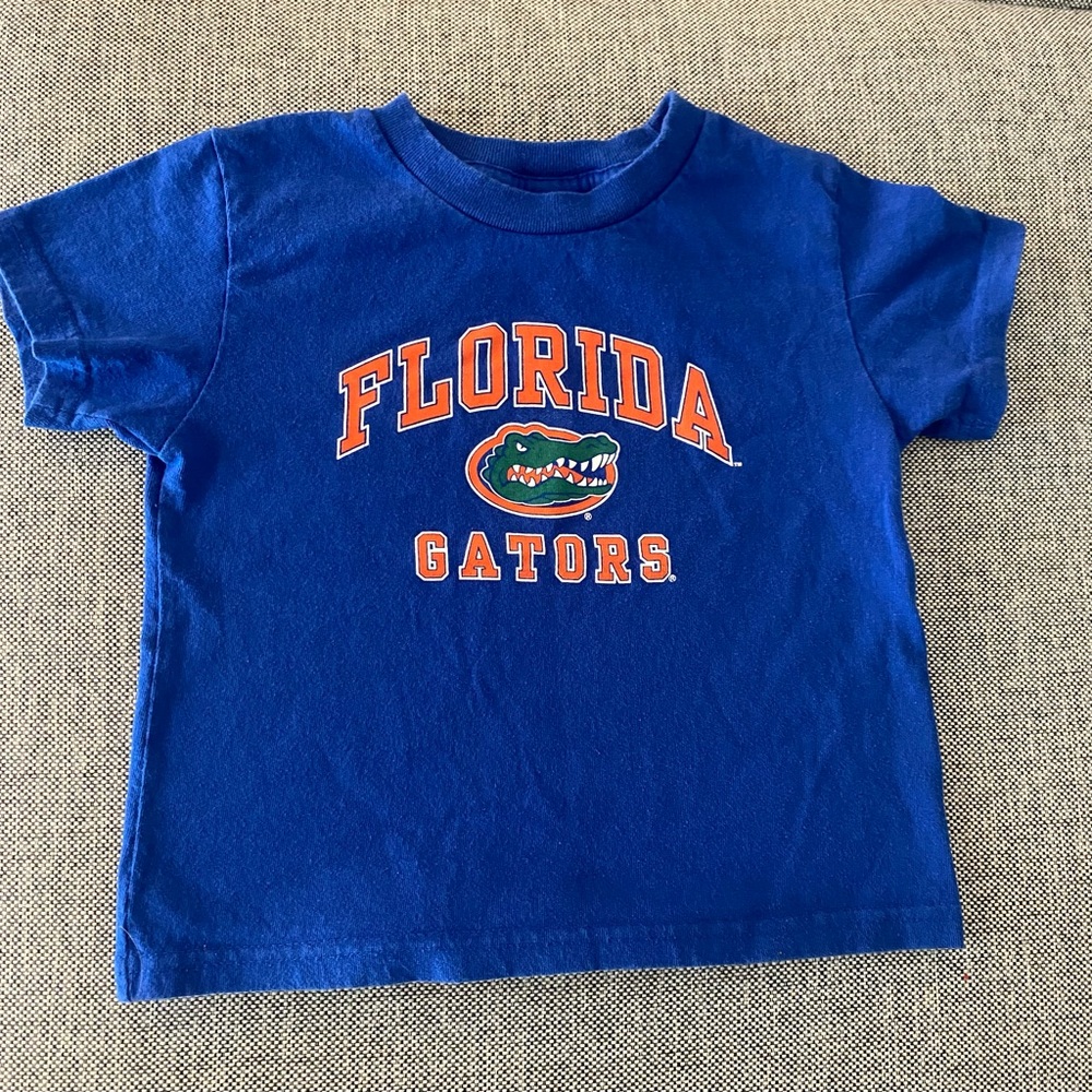 Florida Gators child/ toddler short sleeve tee size 4 / 4T, royal blue